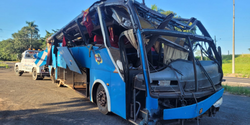 acidente onibus trabalhadores rurais