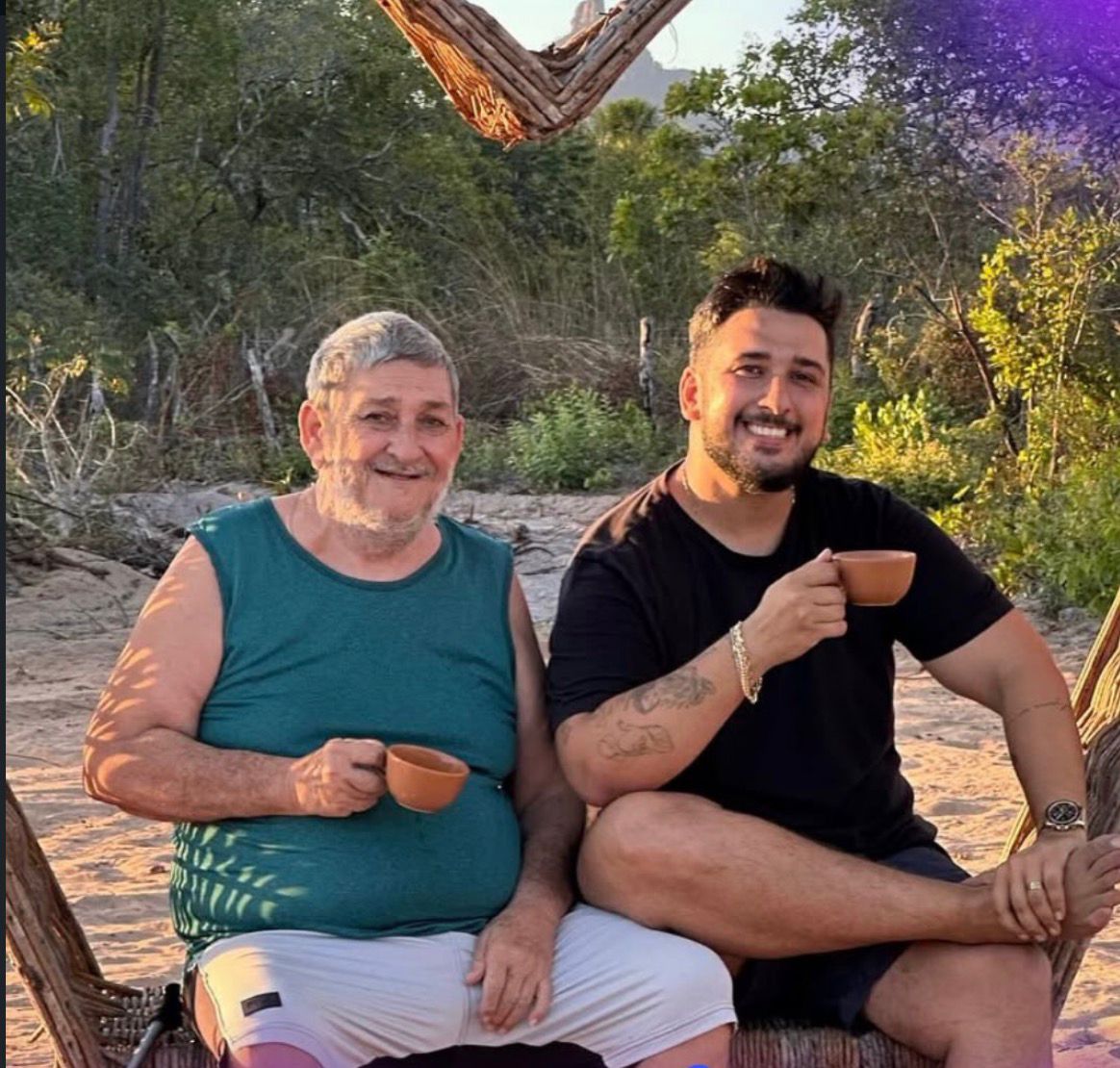 Francisco Garcia e pai