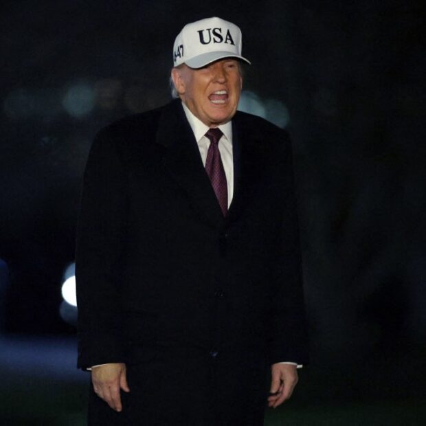 president trump returns to the white house from florida