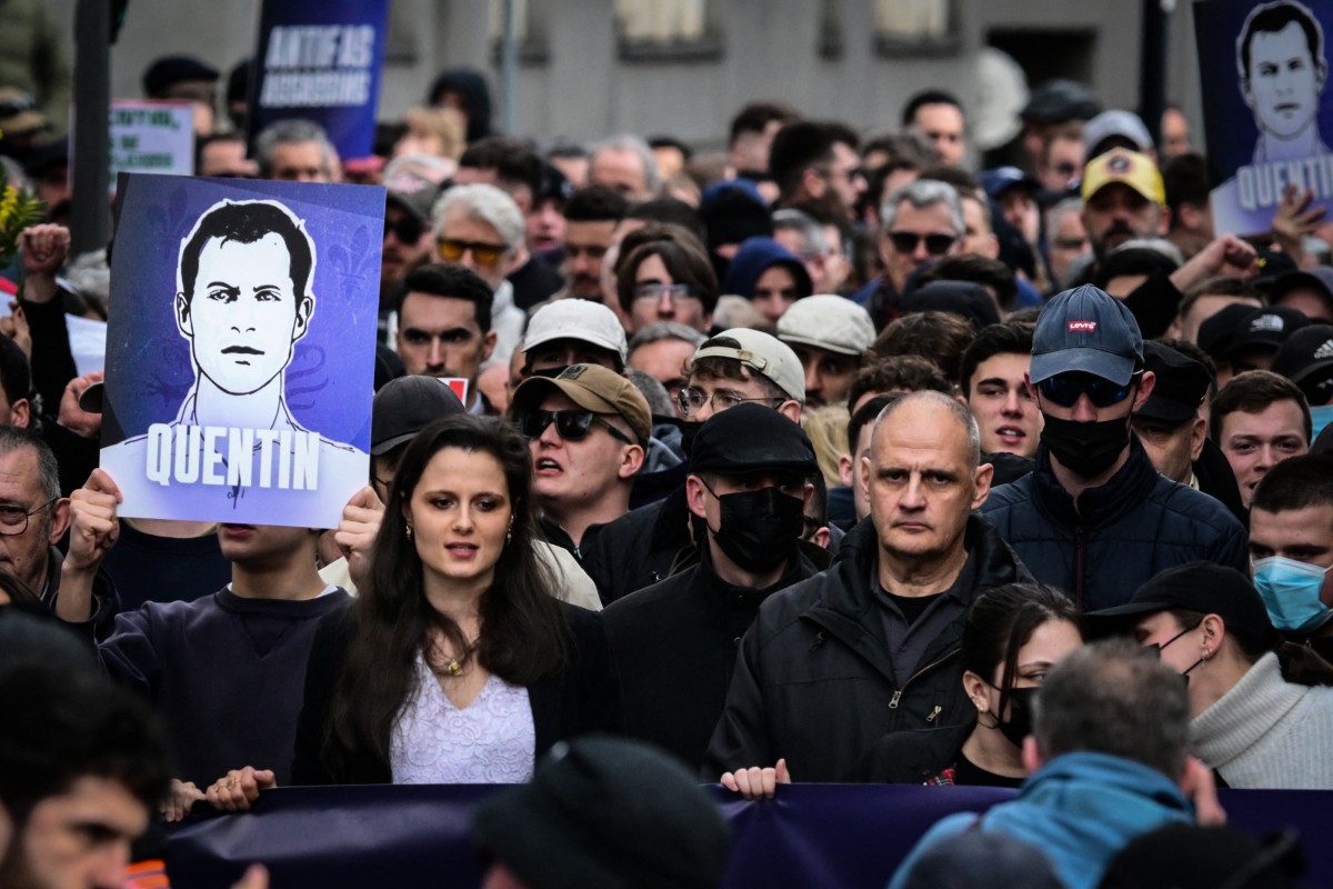 france politics killing demo