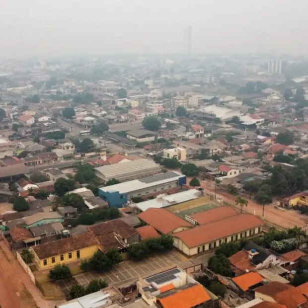 fumaca de queimadas em santarem