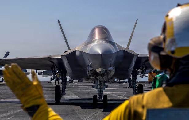 Foto: U.S. military F-35C Lightning II fighter jet. /AFP-Yonhap