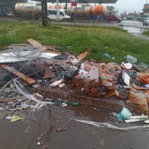 descarte irregular lixo ceilandia