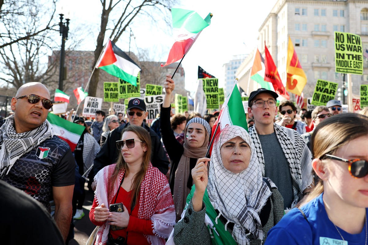 americans react to u.s. and israel's attack on iran