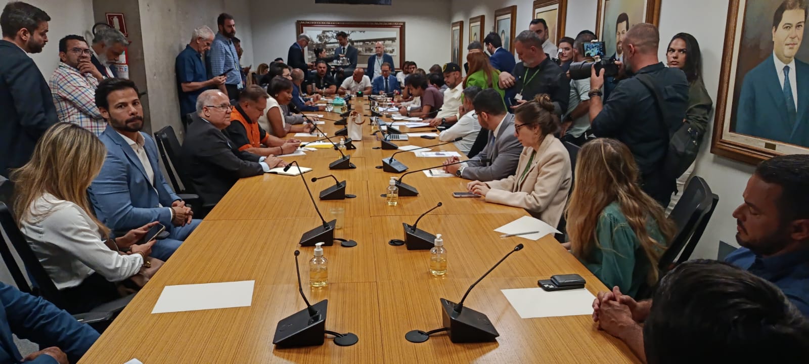 Reunião de distritais com o presidente do BRB Nelson Souza/ Foto: Suzano Almeida