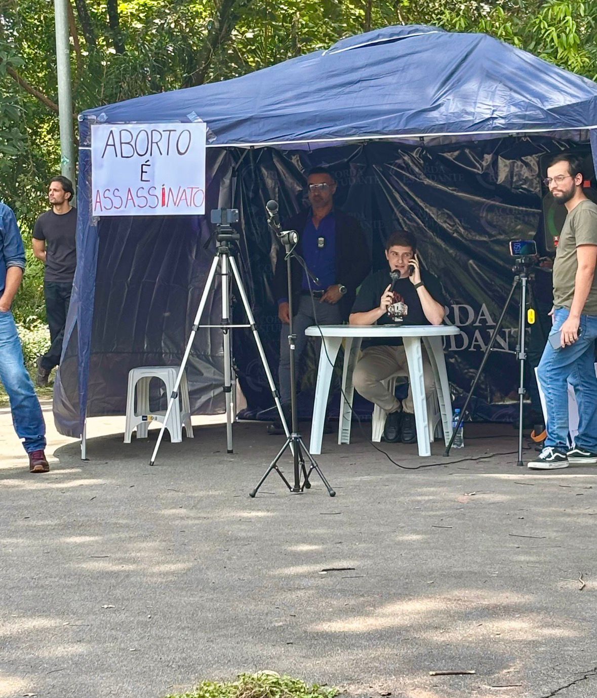 vereador Lucas Pavanato na USP