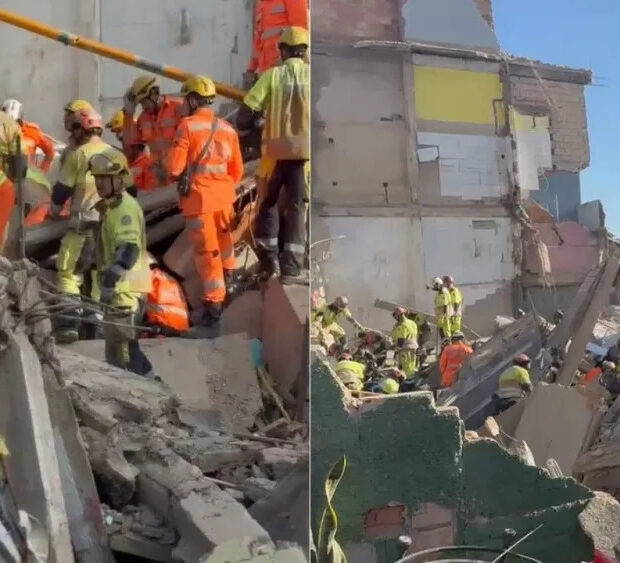 desabamento em prédio que abrigava lar para idosos deixa mortos em bh há soterrados