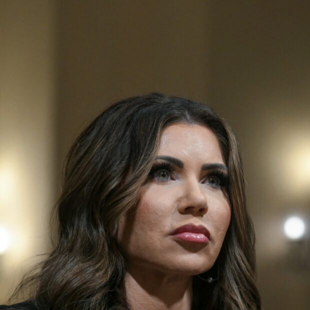 us homeland security secretary kristi noem testifies before the senate judiciary committee