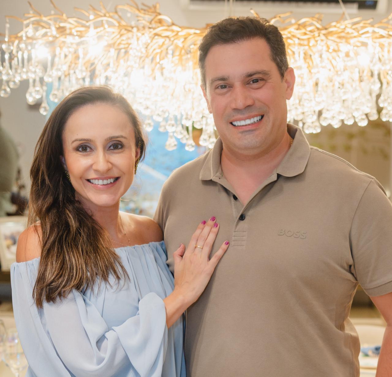 Médica Larissa Camargo e o empresário Vladimir Matteo - Fotos: JP Rodrigues/Jornal de Brasília