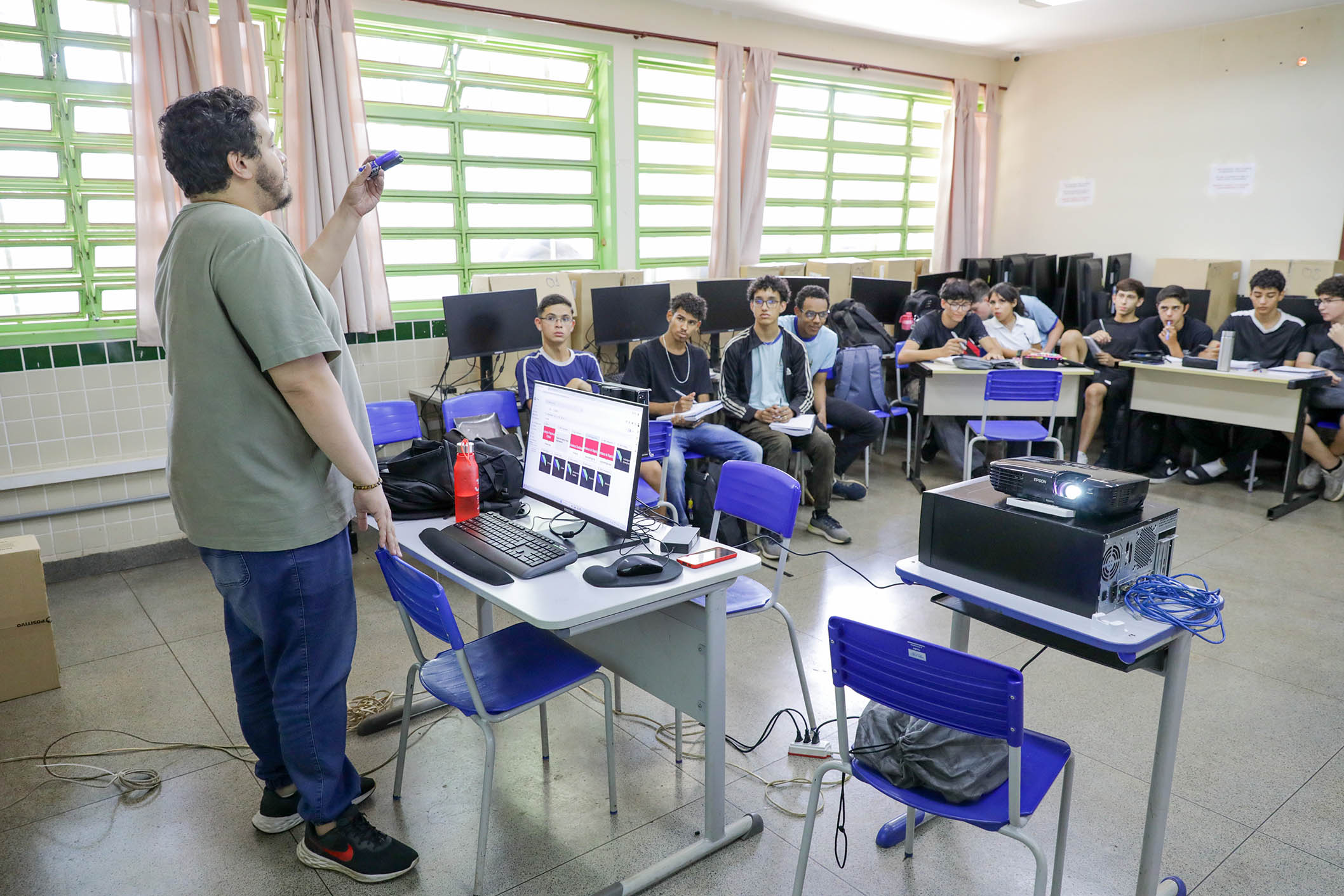 aula educação sala