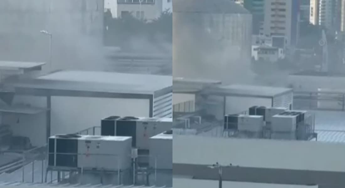 incêndio atinge loja no shopping recife