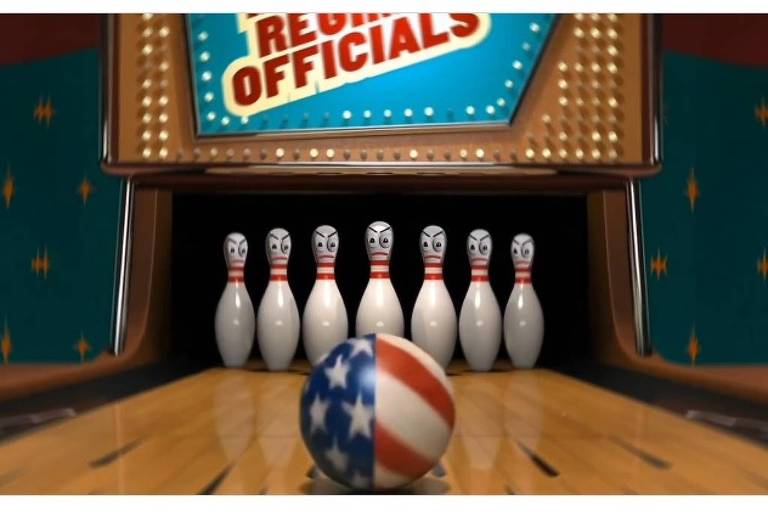 casa branca video ira desenho animado eua