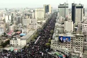 iran israel us war quds day rally