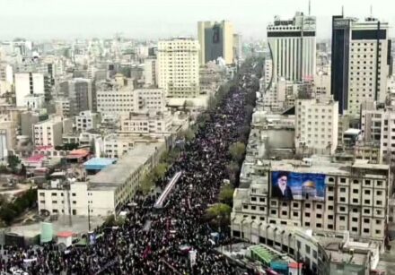 iran israel us war quds day rally