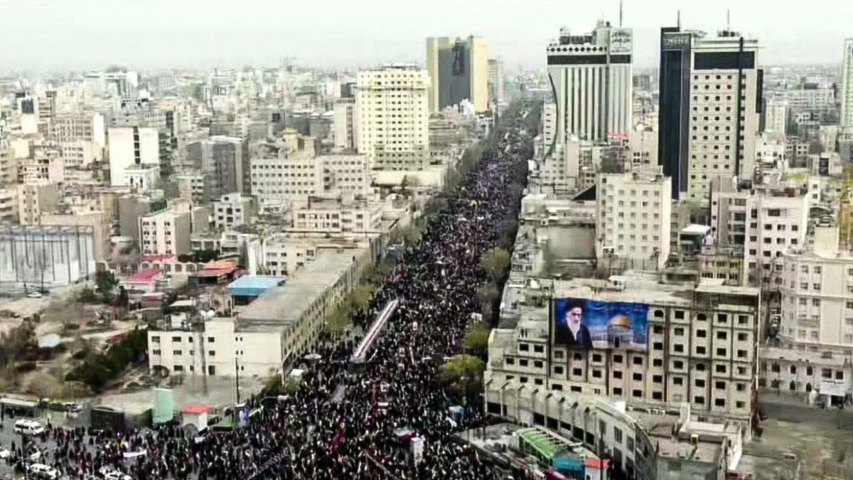 iran israel us war quds day rally