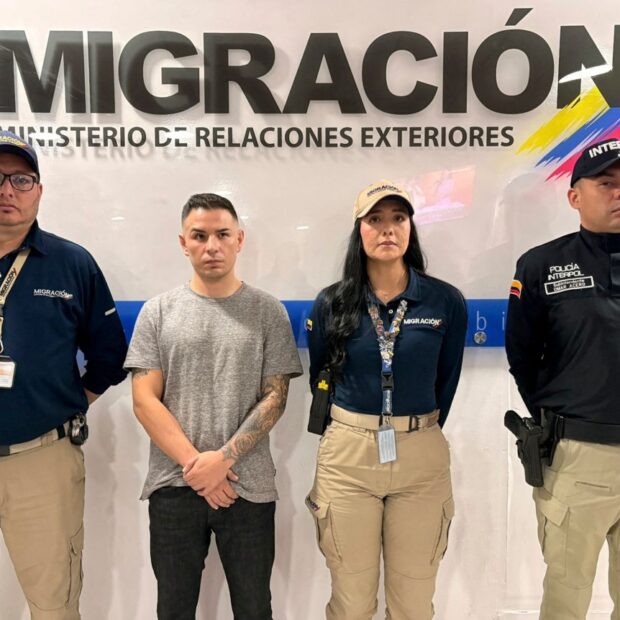 Foto: HANDOUT / COLOMBIAN MIGRATION OFFICE / AFP