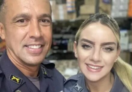 tenente-coronel e PM gisele