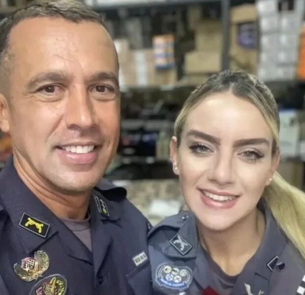 tenente-coronel e PM gisele