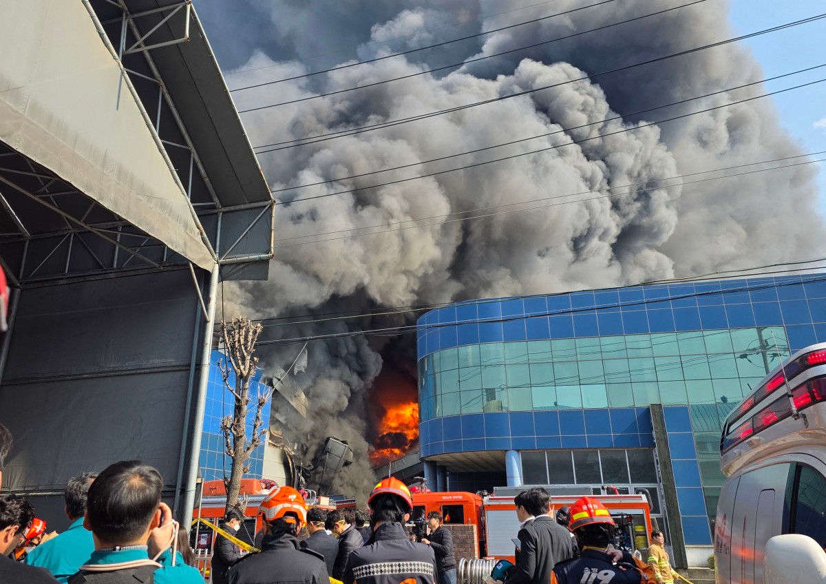 skorea accident fire