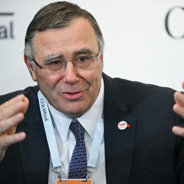 Patrick Pouyanne, CEO da TotalEnergies - Foto: RONALDO SCHEMIDT / AFP