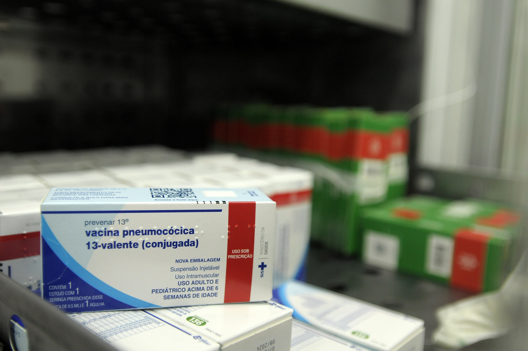 câmara fria no hrt. foto matheus oliviera agência saúde df