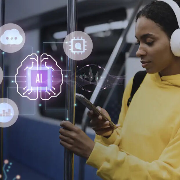 pessoa que usa a ferramenta ai no trabalho