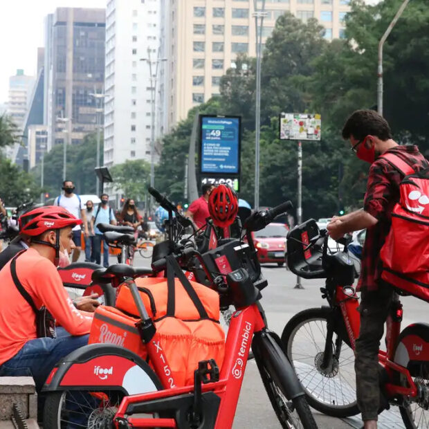 entregadores por aplicativo