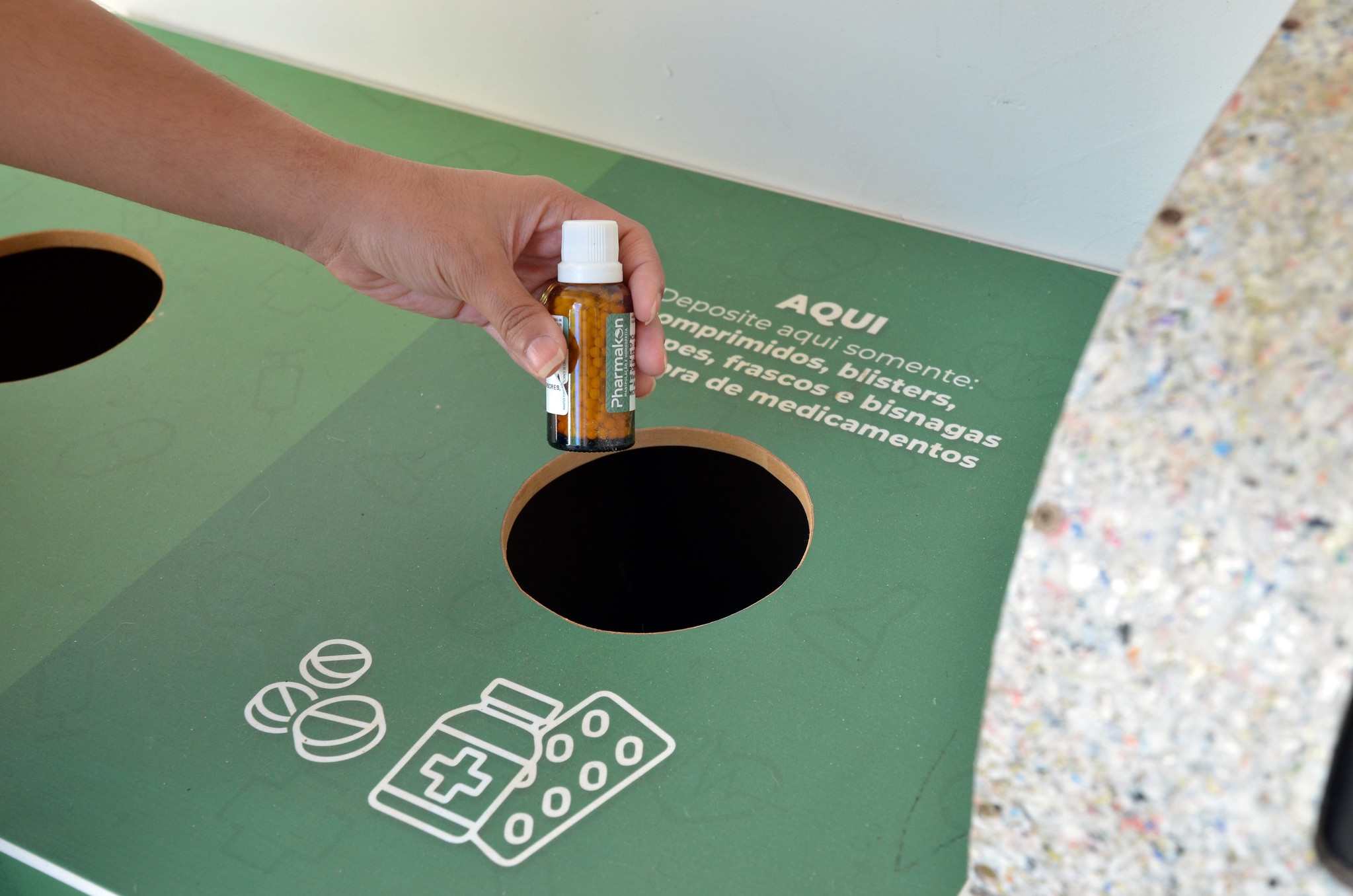 25.3. descarte correto. foto yuri freitas agência saúde df2