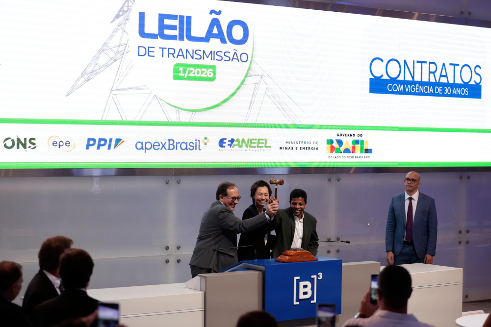 leilão de transmissão na b3 (sp).