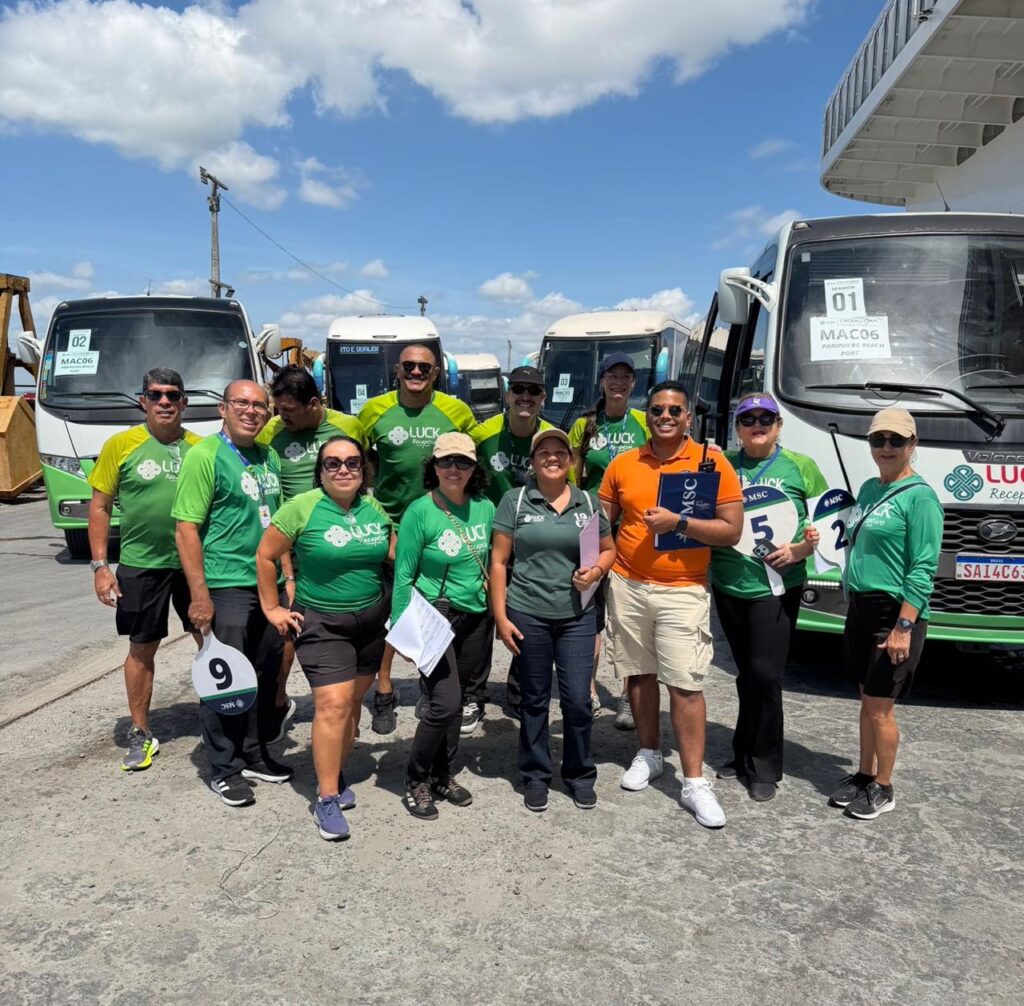 equipe da luck em ação crédito divulgação luck receptivo