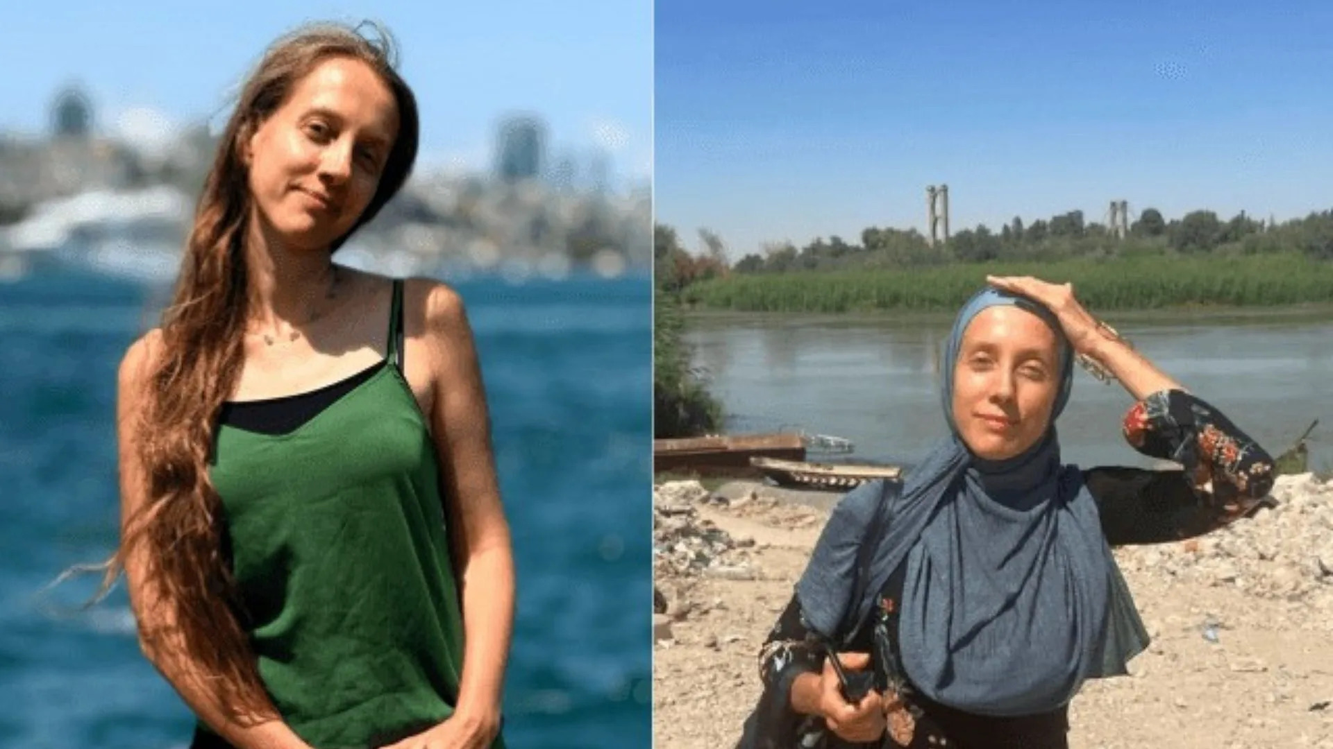 Câmeras de segurança registram o possível sequestro da jornalista americana no Iraque