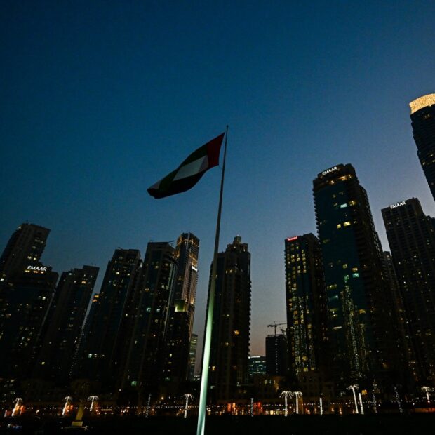 uae architecture flag