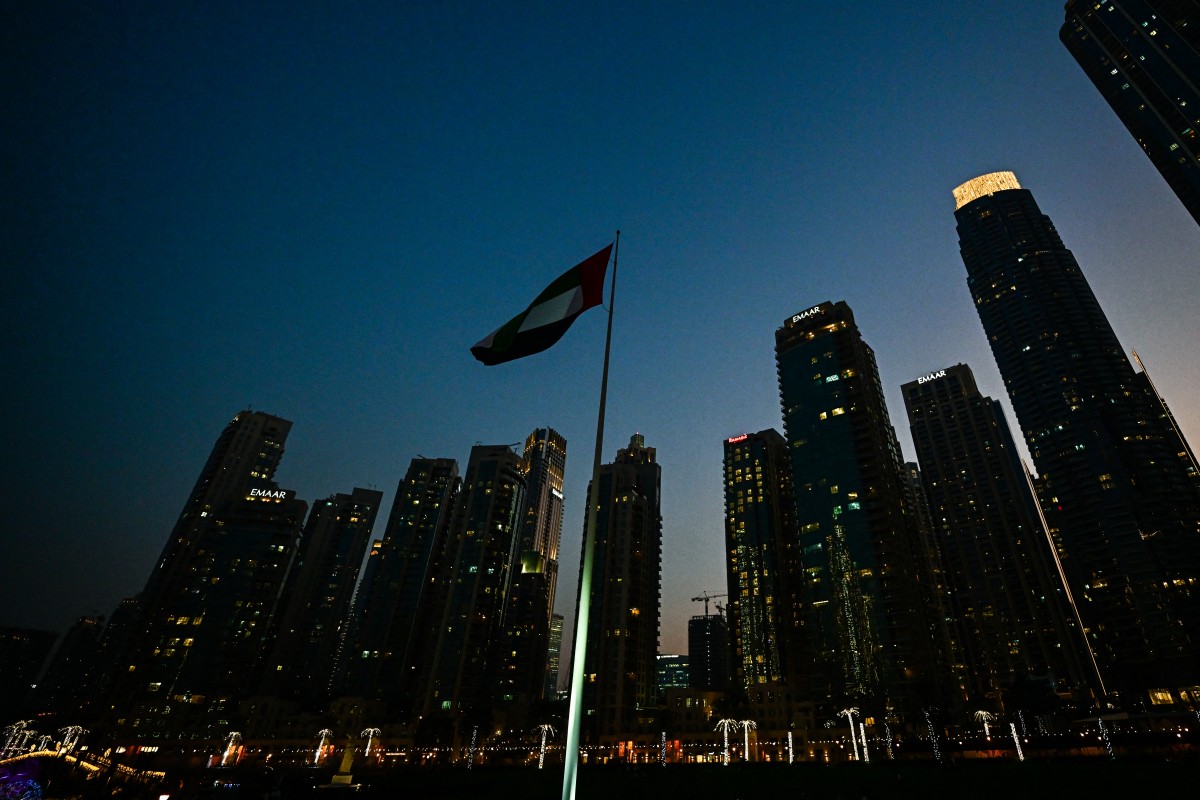 uae architecture flag