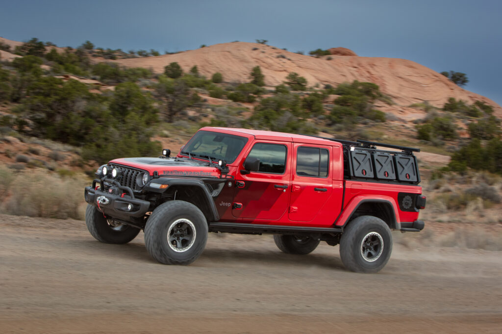 jeep® gladiator red rock concept, 2026 easter jeep safari, moab