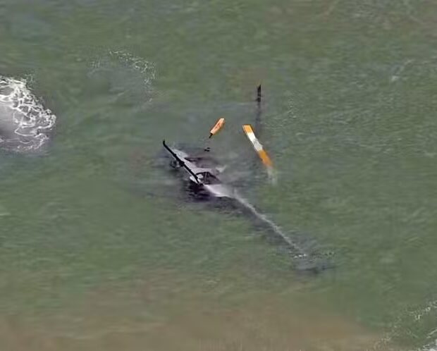 acidente helicoptero