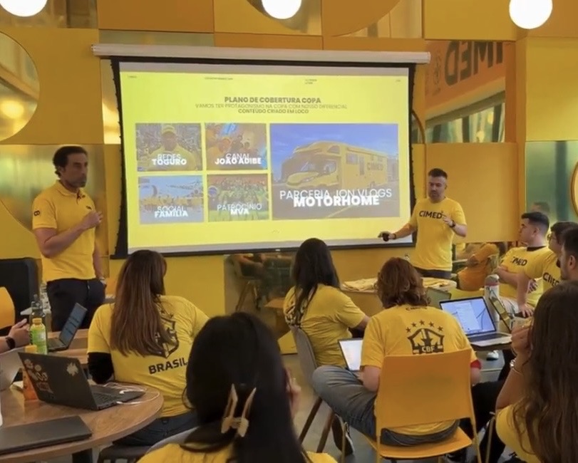 Cimed e JonVlogs: 1 bilhão de views dentro de um motorhome amarelo na Copa