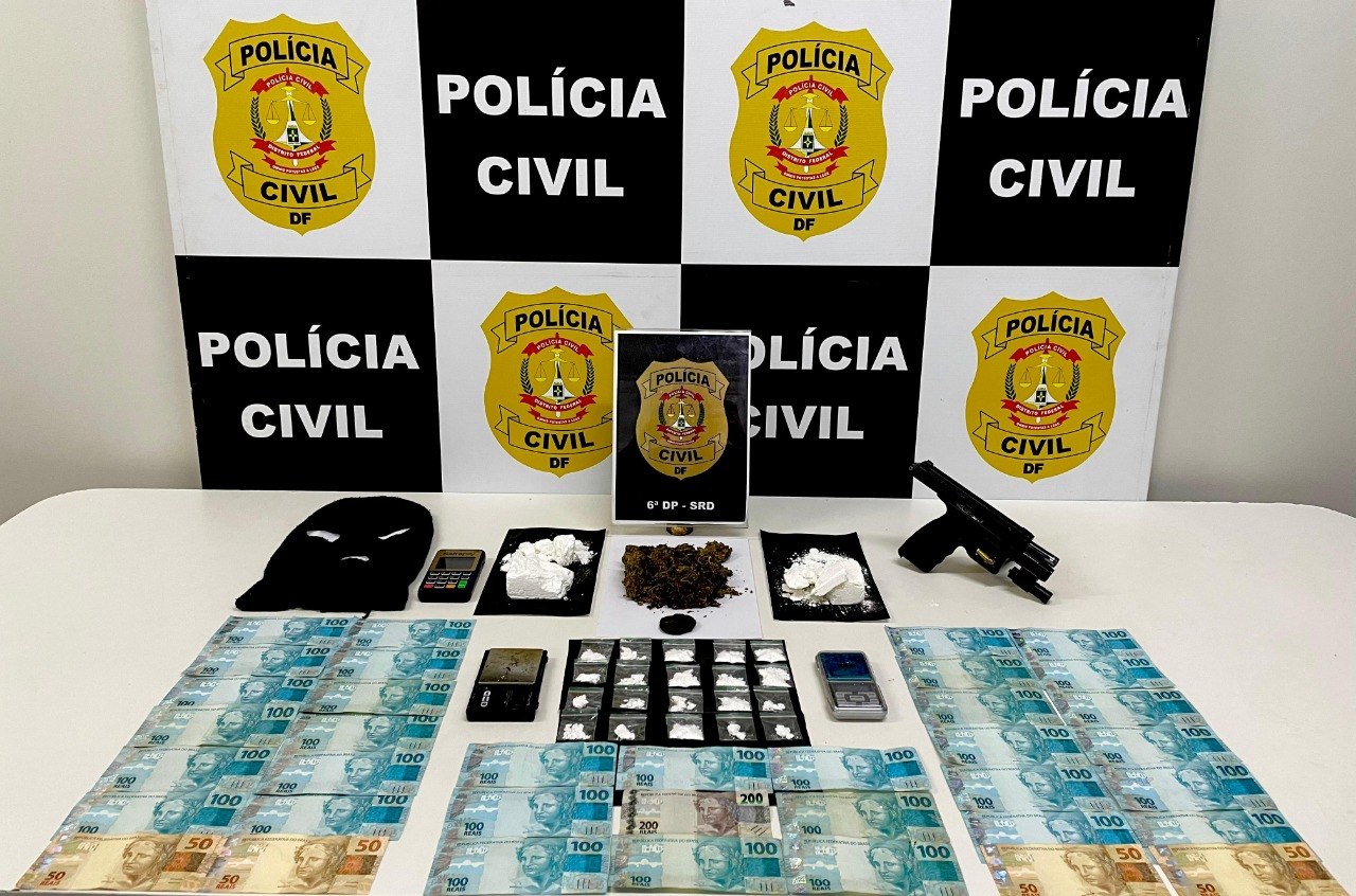 Operação mira esquema que levava cocaína a bares do DF com uso de garotas de programa