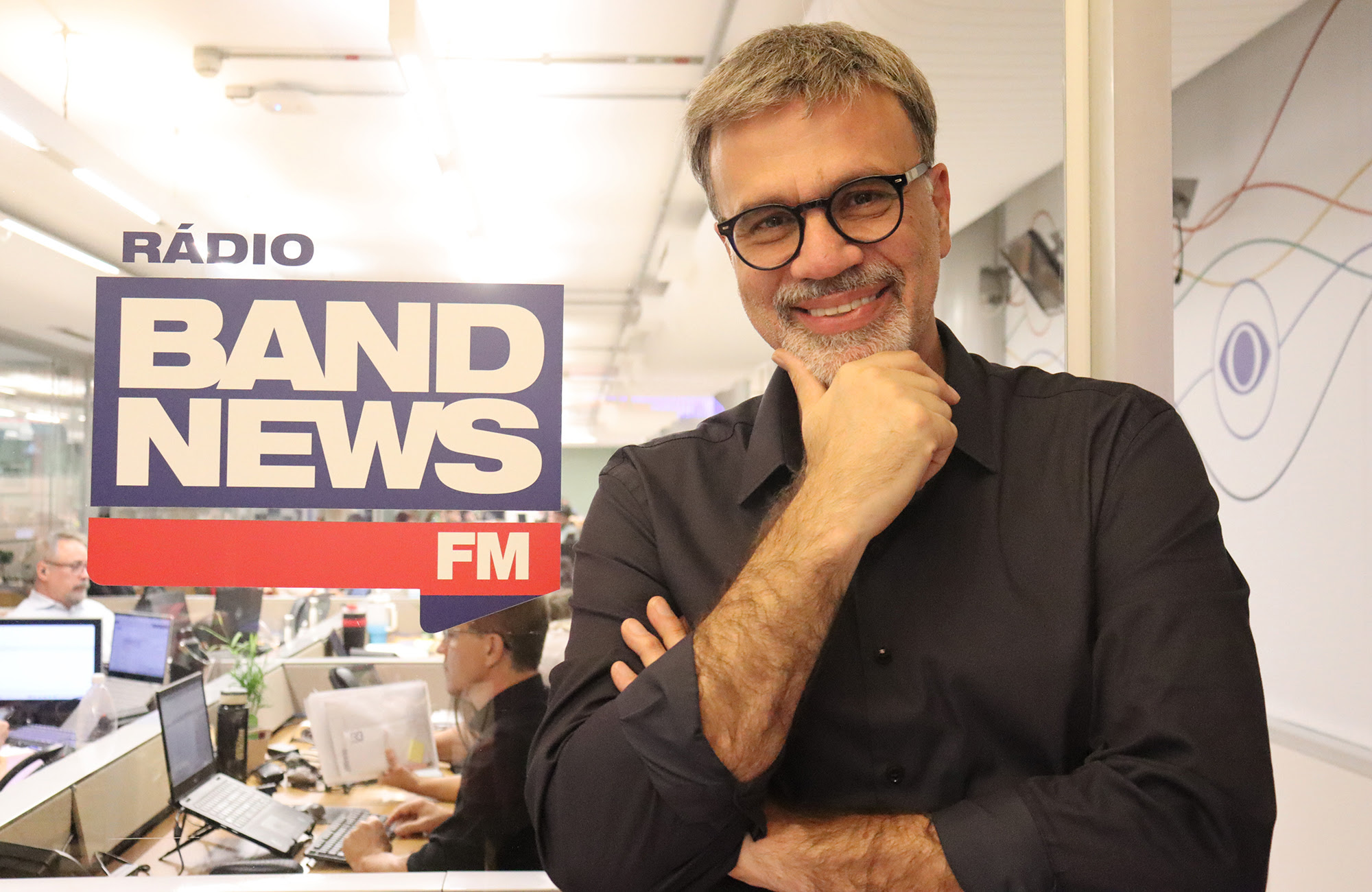 Mauro Beting é o novo comentarista da BandNews FM. Crédito: Tatiane Moreno/Band