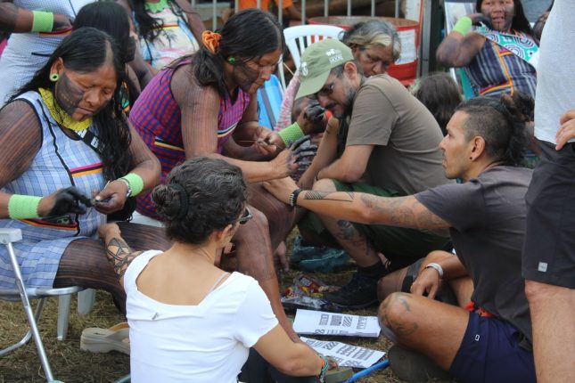 acampamento terra livre