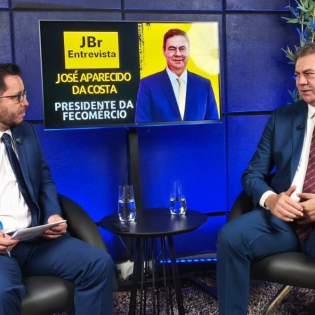 JBr Entrevista JOsé Aparecido, presidente da Fecomércio-DF