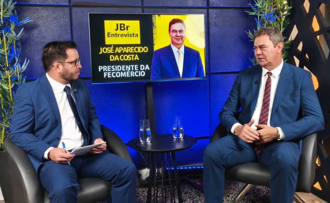 JBr Entrevista JOsé Aparecido, presidente da Fecomércio-DF