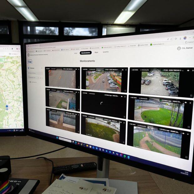 câmeras privadas ao sistema de monitoramento df