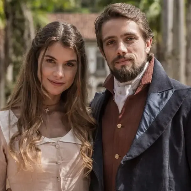 alinne moraes rafael cardoso alem do tempo fabio rocha tv globo