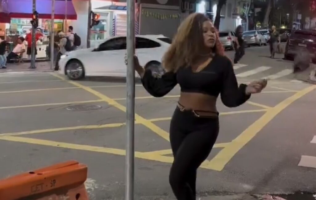 Sol Vega posta vídeo de Bebel na Rua Augusta | Reprodução (Intagram)