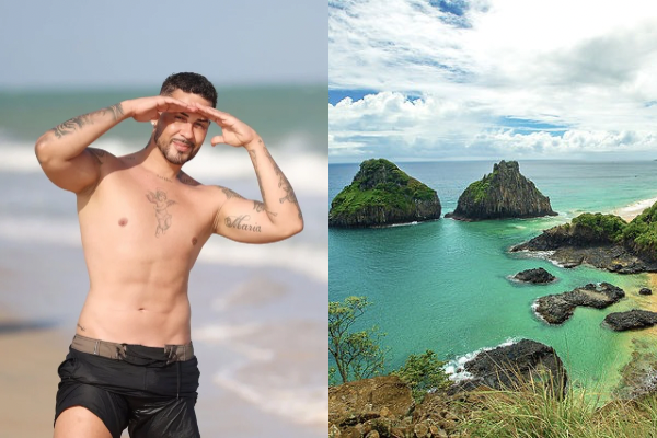 Carlinhos Maia leva cobrança de R$ 1 milhão por filmar gaivota em Noronha | Créditos: Reprodução (Instagram e IcmBio)