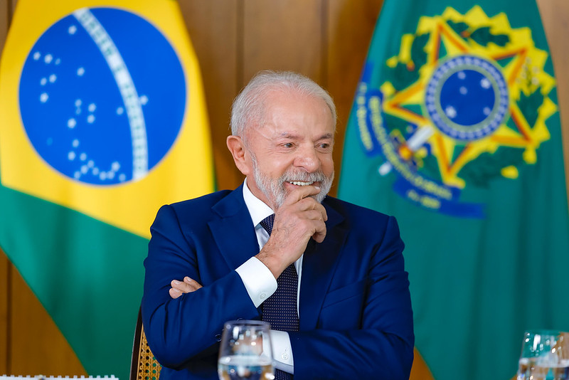 Presidente Lula em reunião | Foto: Ricardo Stuckert / PR