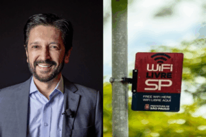 Instituto Conhecer Brasil e Ricardo Nunes ampliam Wi-Fi gratuito em São Paulo e levam internet a mais de 3,2 mil comunidades | Créditos: Folha/UOL e Prefeitura de SP