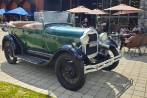 Modelo de carro, de 1929, que será exposto nesta edição do “Clássicos nas Montanhas” (Foto: Ricardo Coradini/Arquivo pessoal)