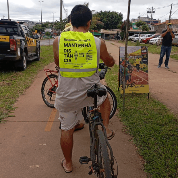 ação educativa no parque da cidade