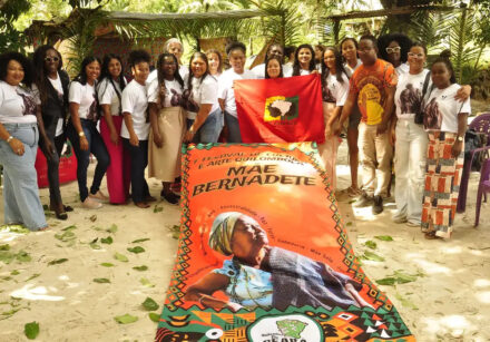 mulheres negras participantes do festival